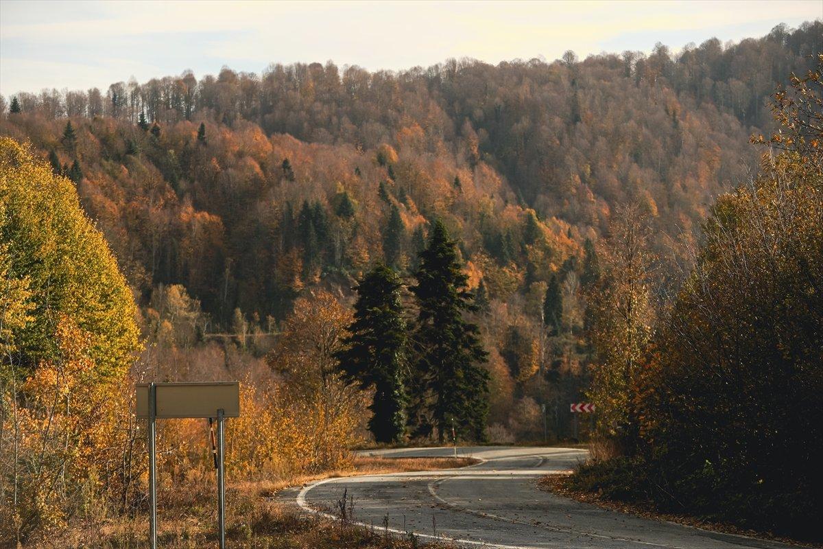 Çam Dağı'ndan sonbahar manzaraları