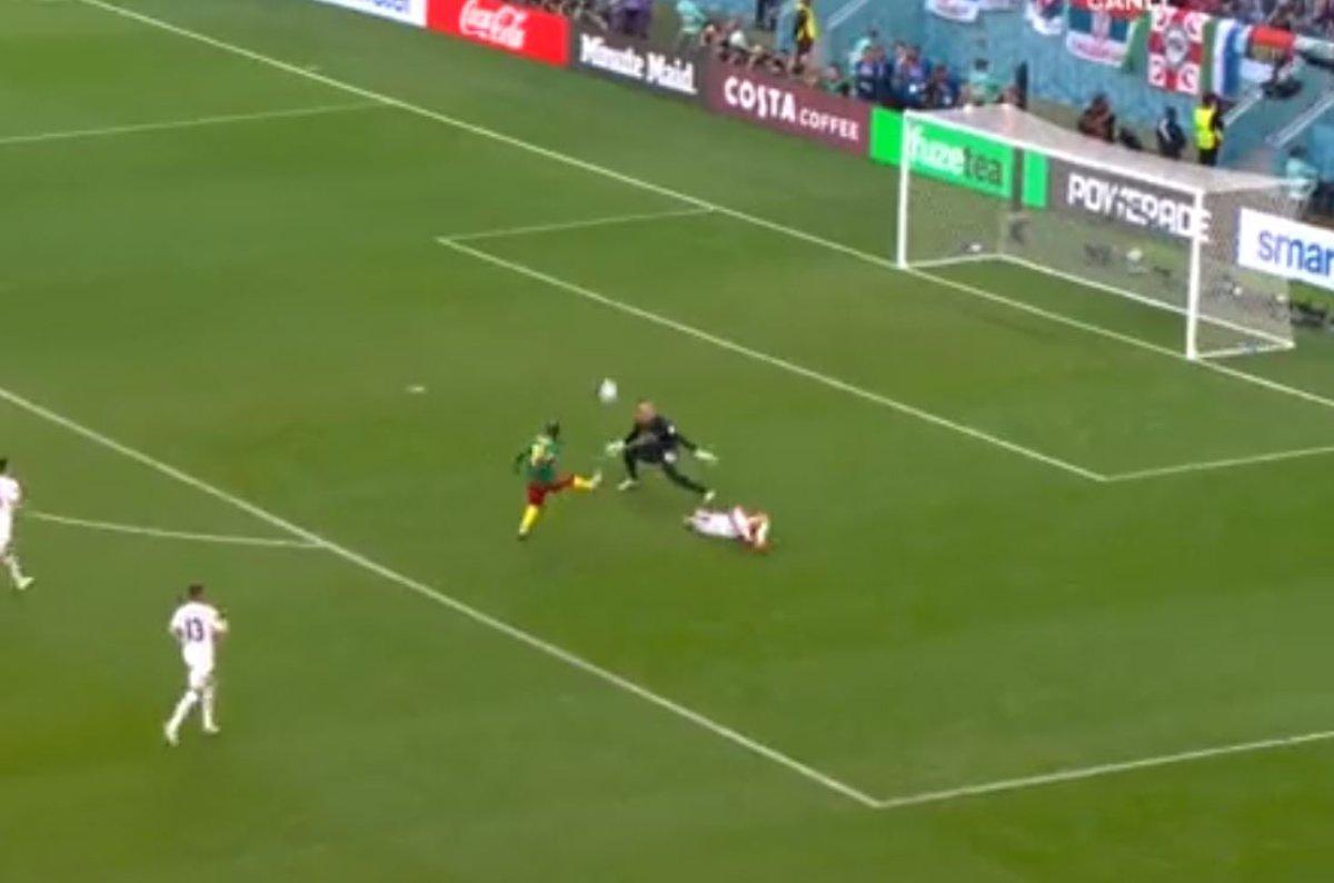 Aboubakar'dan Sırbistan'a klas aşırtma golü