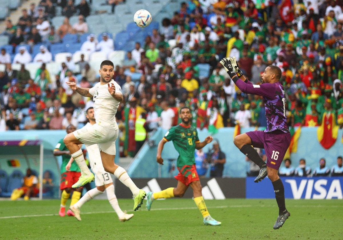 Sırbistan, Kamerun'la berabere kaldı