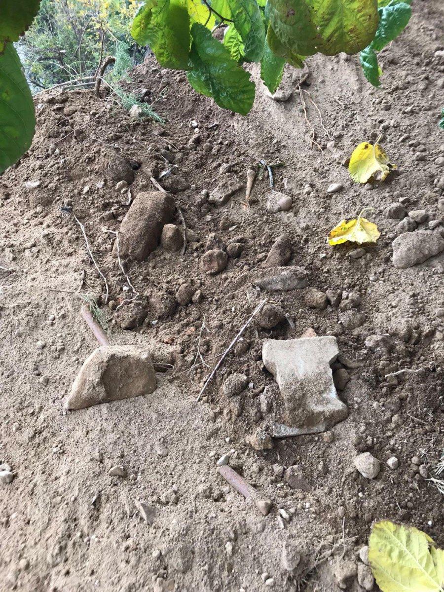 Aydın’da, inşaat alanında kafatası ve kemikler çıktı