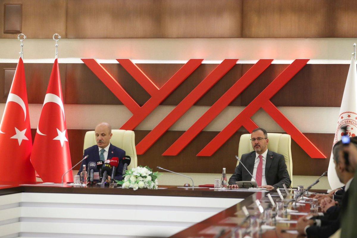 Gençlik ve Spor Bakanlığı ile YÖK arasında iş birliği protokolü