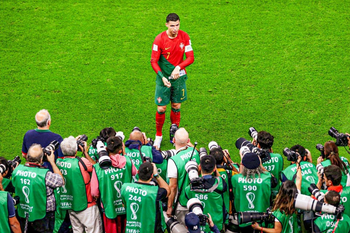 Medyanın ilgisi Ronaldo'da