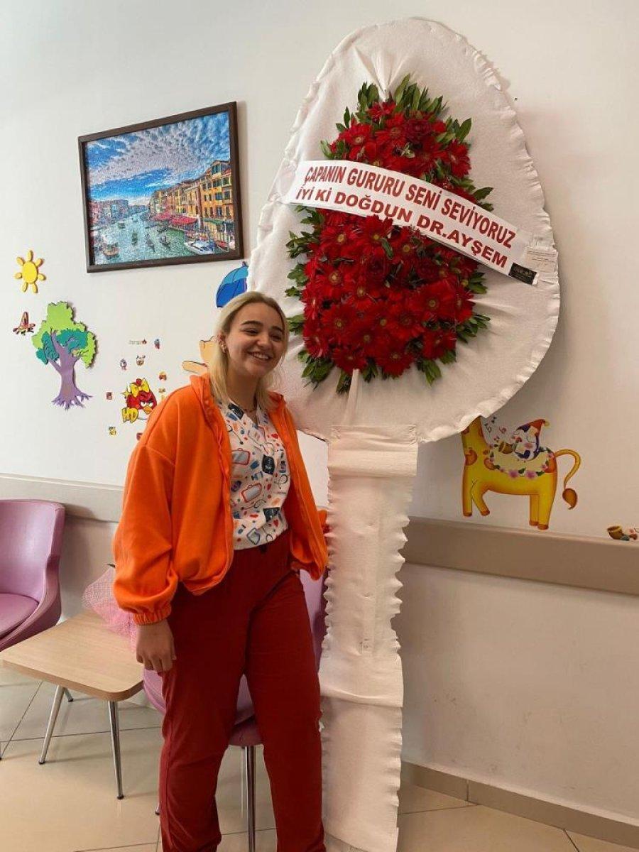 Tekirdağ'daki sahte doktor, inandırıcı olsun diye kendisine çelenk yolladı