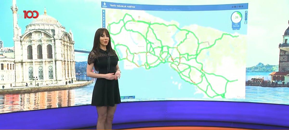 İstanbul'da bugünkü trafik yoğunluğu