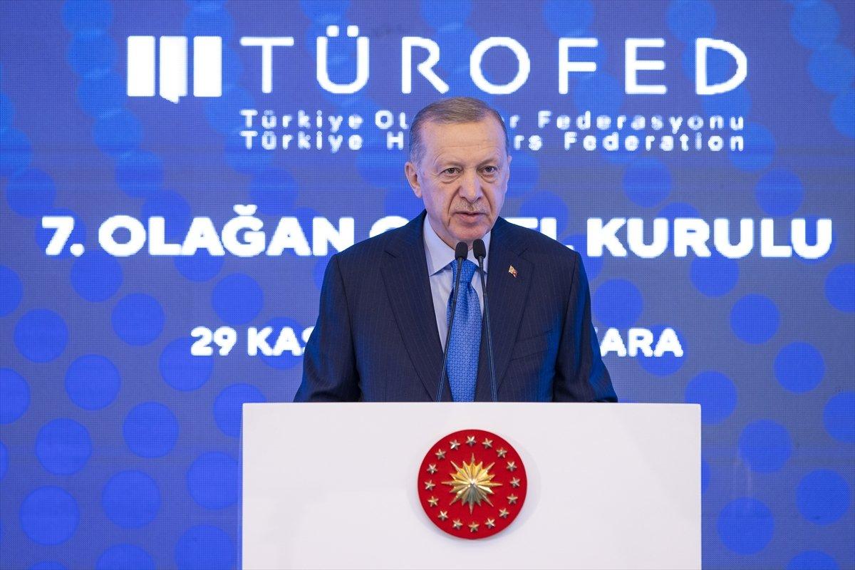 Cumhurbaşkanı Erdoğan: Hem turist sayısı hem de gelirde zirvedeyiz