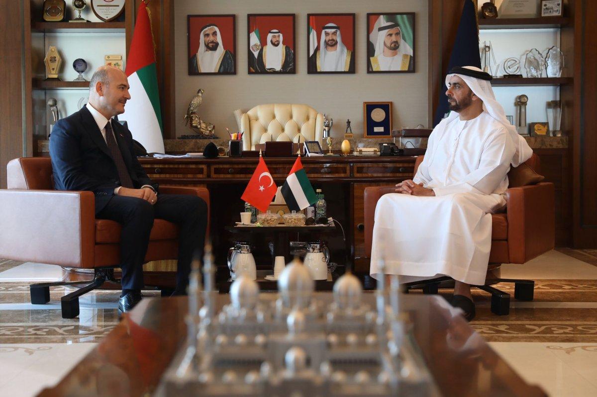 Süleyman Soylu, BAE'de temaslarda bulundu