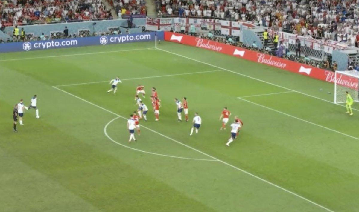 İngiltere'den Marcus Rasford'tan harika frikik golü