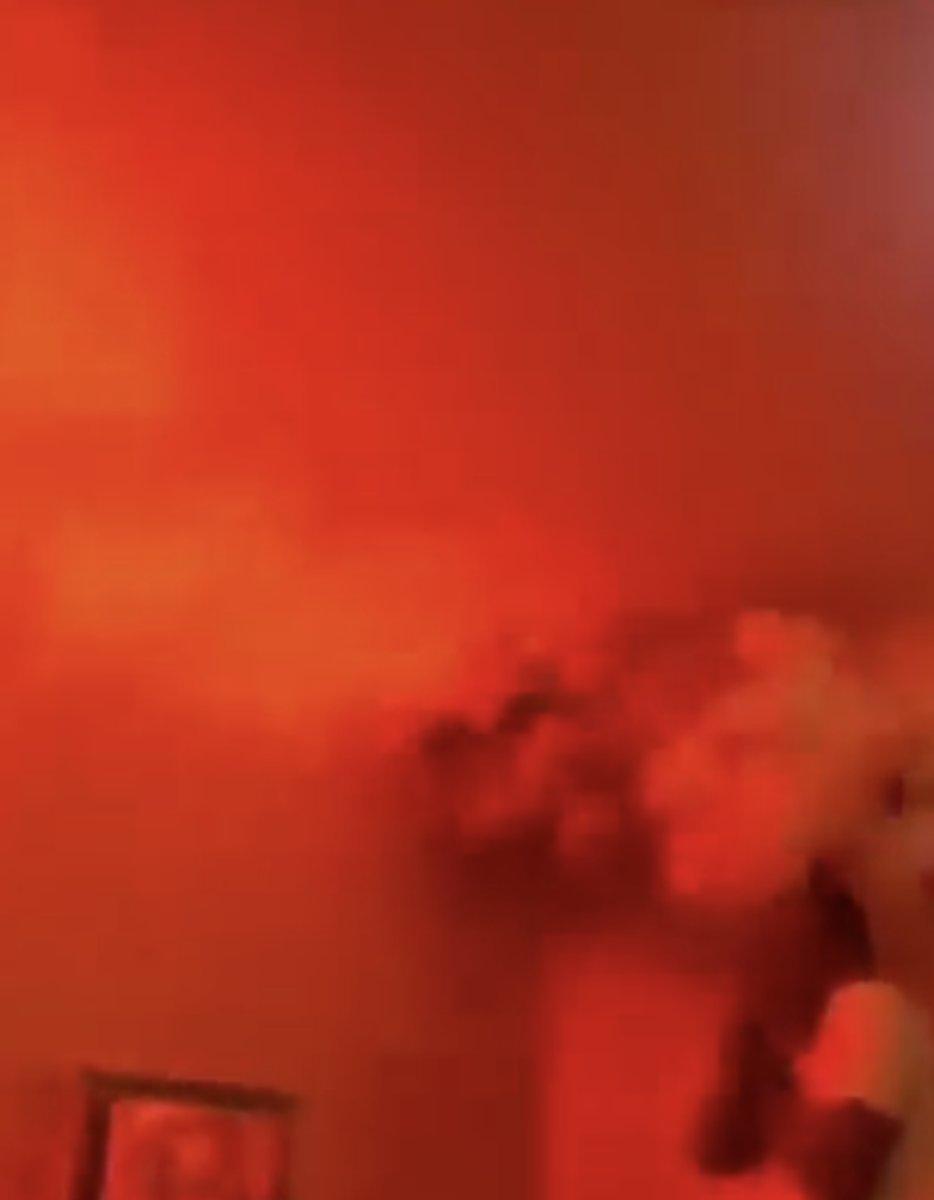 Cinsiyet partisinde balon ateş aldı 