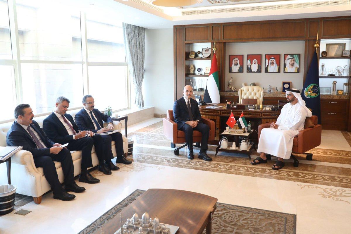 Süleyman Soylu, BAE'de temaslarda bulundu