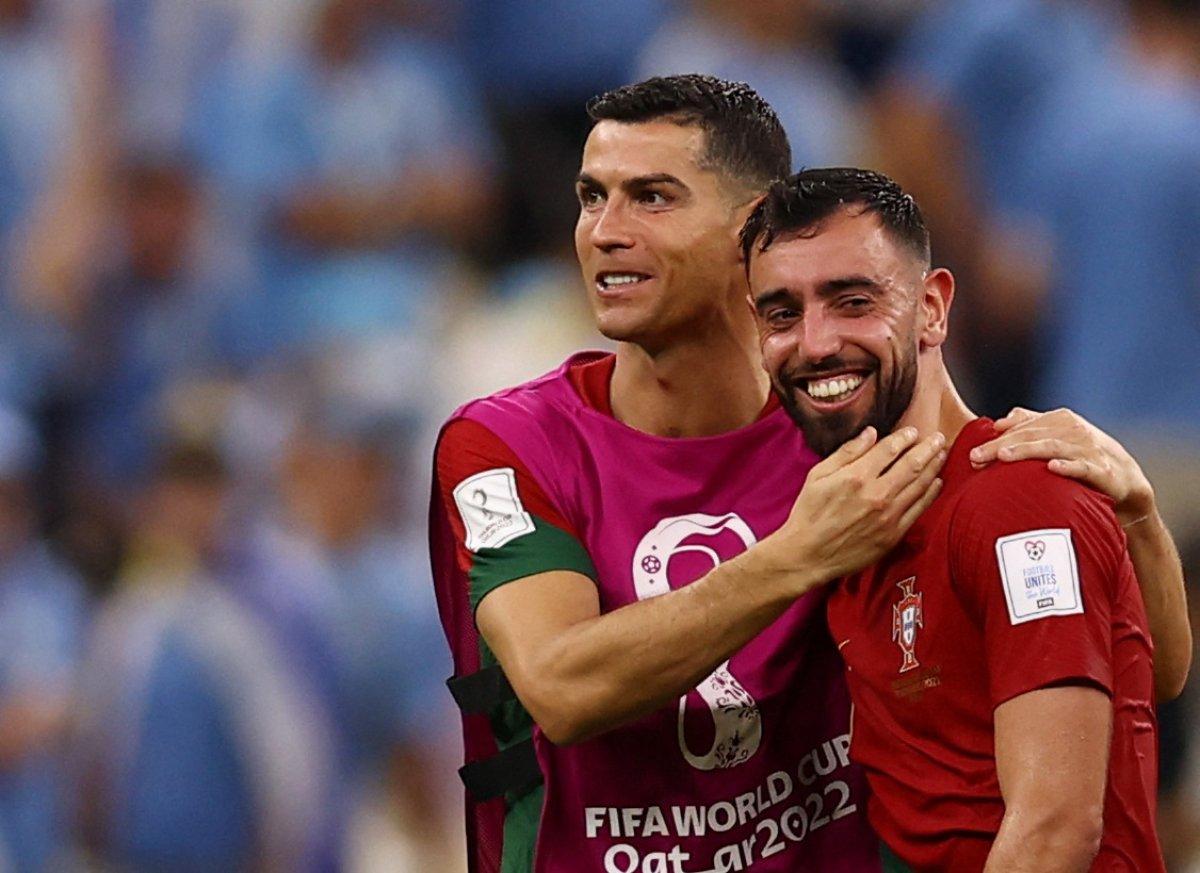 Bruno Fernandes: Ben Cristiano'ya orta yapmıştım