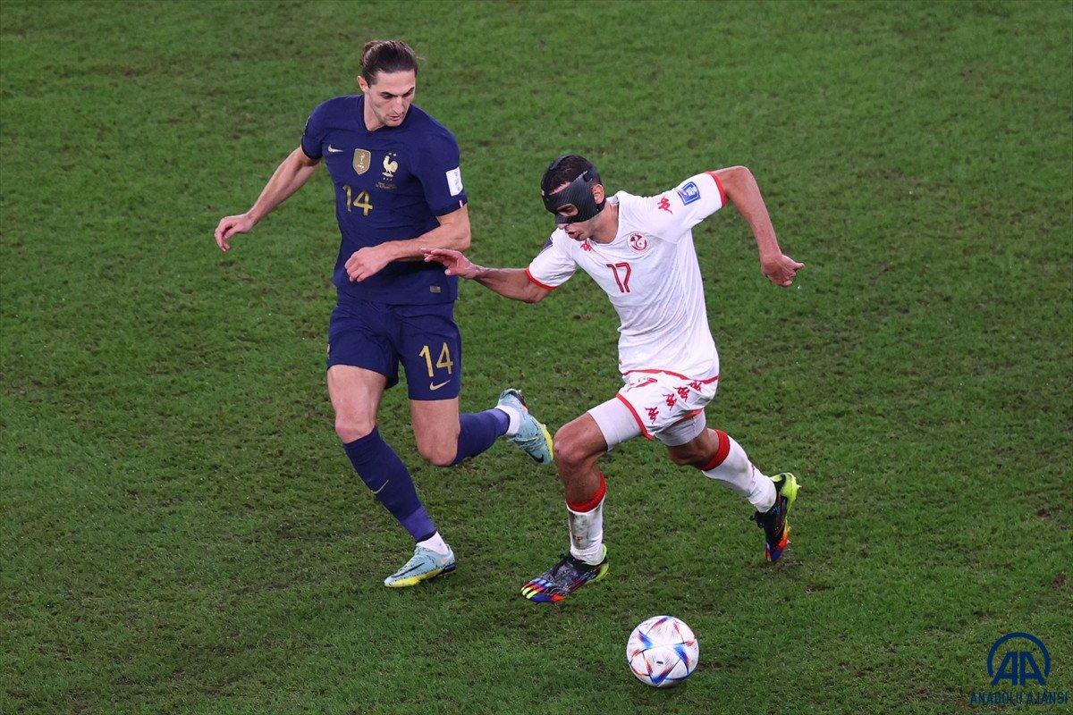 Fransa Tunus'a yenilmesine rağmen gruptan lider çıktı