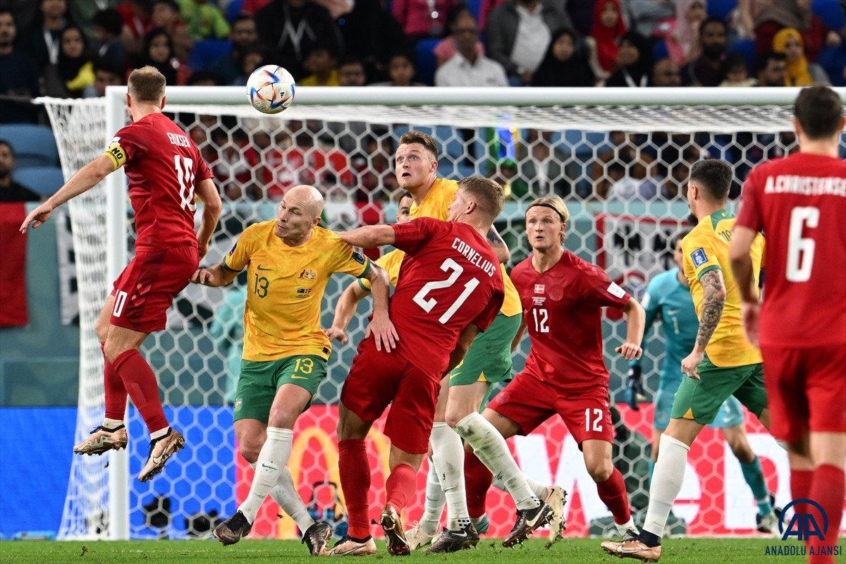 Avustralya Danimarka'yı yenerek gruptan çıktı