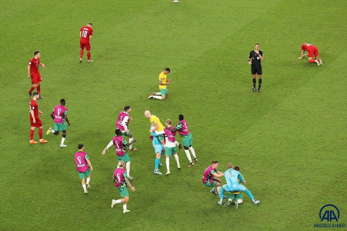 Avustralya Danimarka'yı yenerek gruptan çıktı