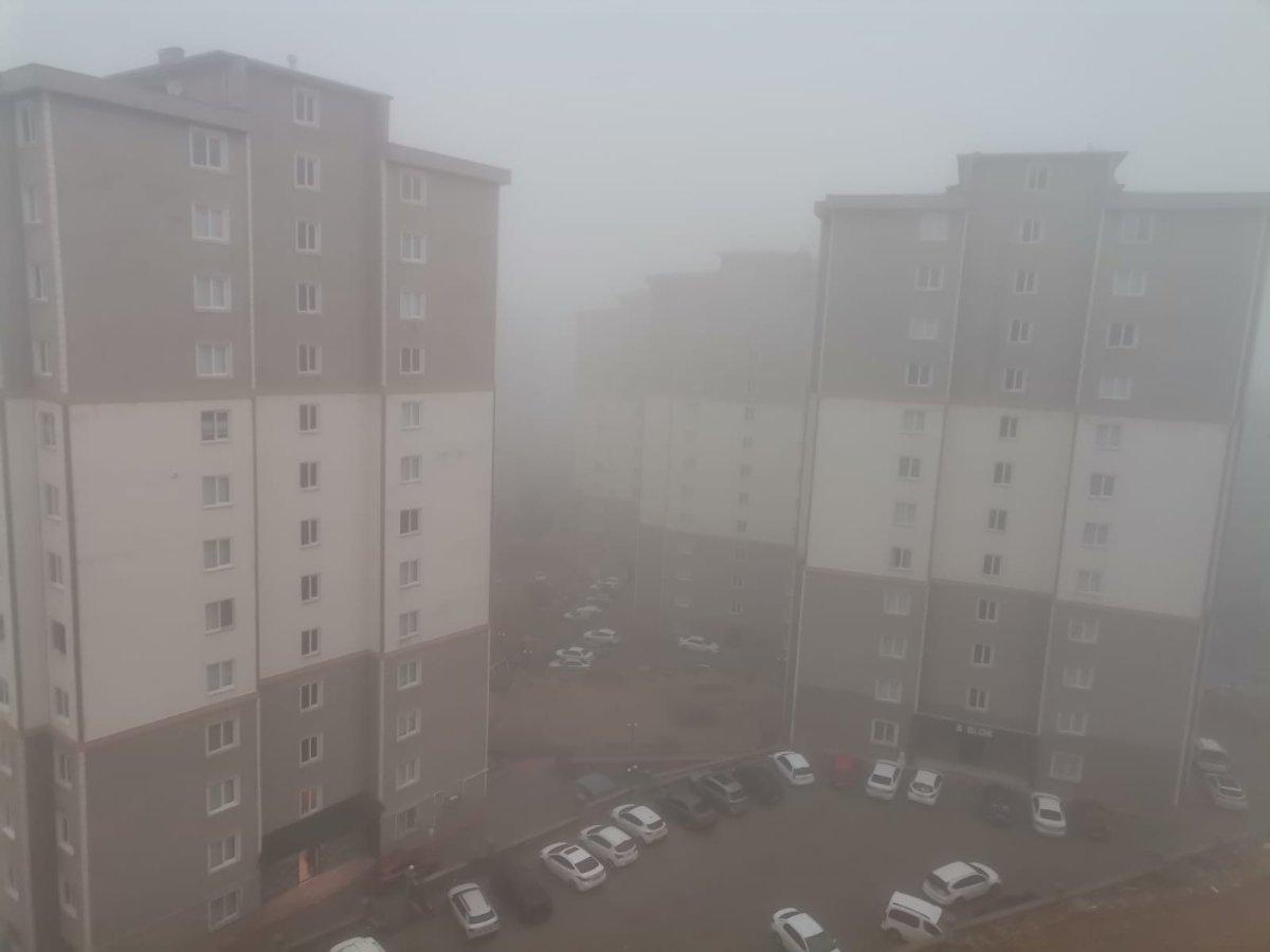  Kahramanmaraş sisler içinde kaldı