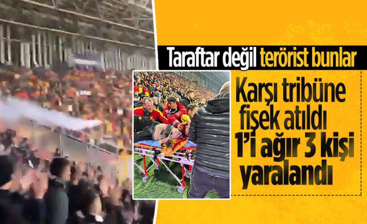 Fişeği atan holiganın ifadesi: Rastgele attım