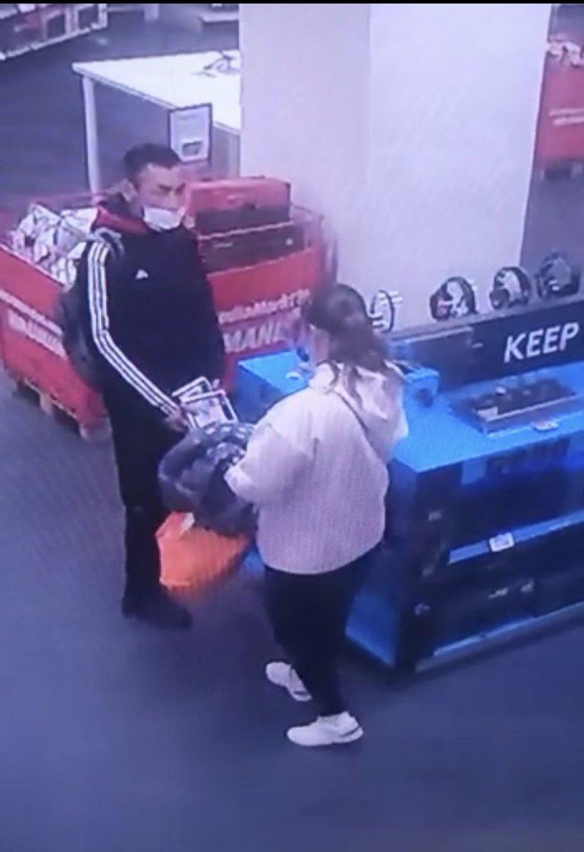 Kağıthane'de AVM'de alüminyum folyolu torbayla hırsızlık: 1 gözaltı