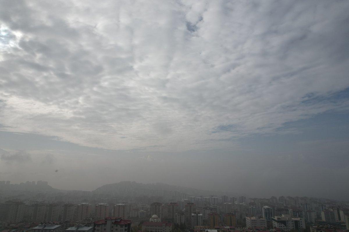  Kahramanmaraş sisler içinde kaldı