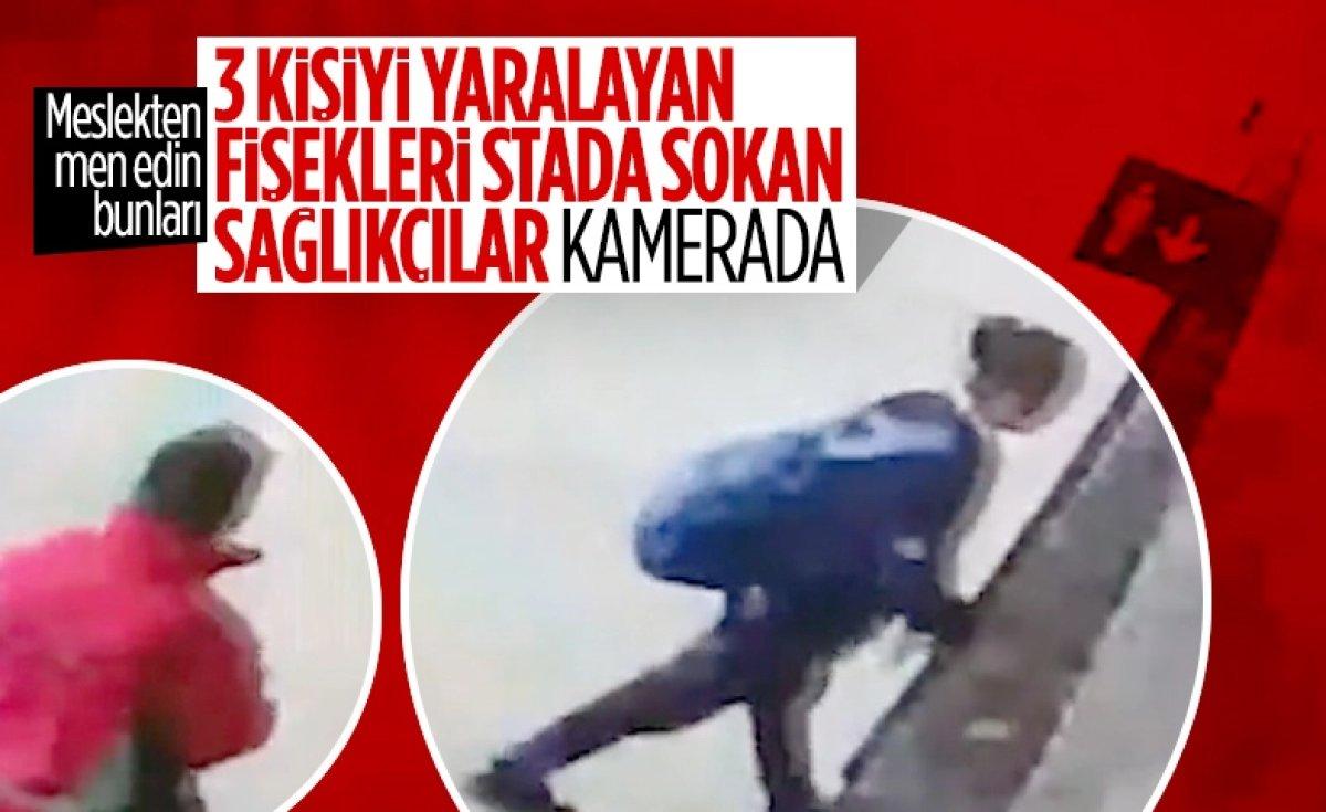Fişeği atan holiganın ifadesi: Rastgele attım
