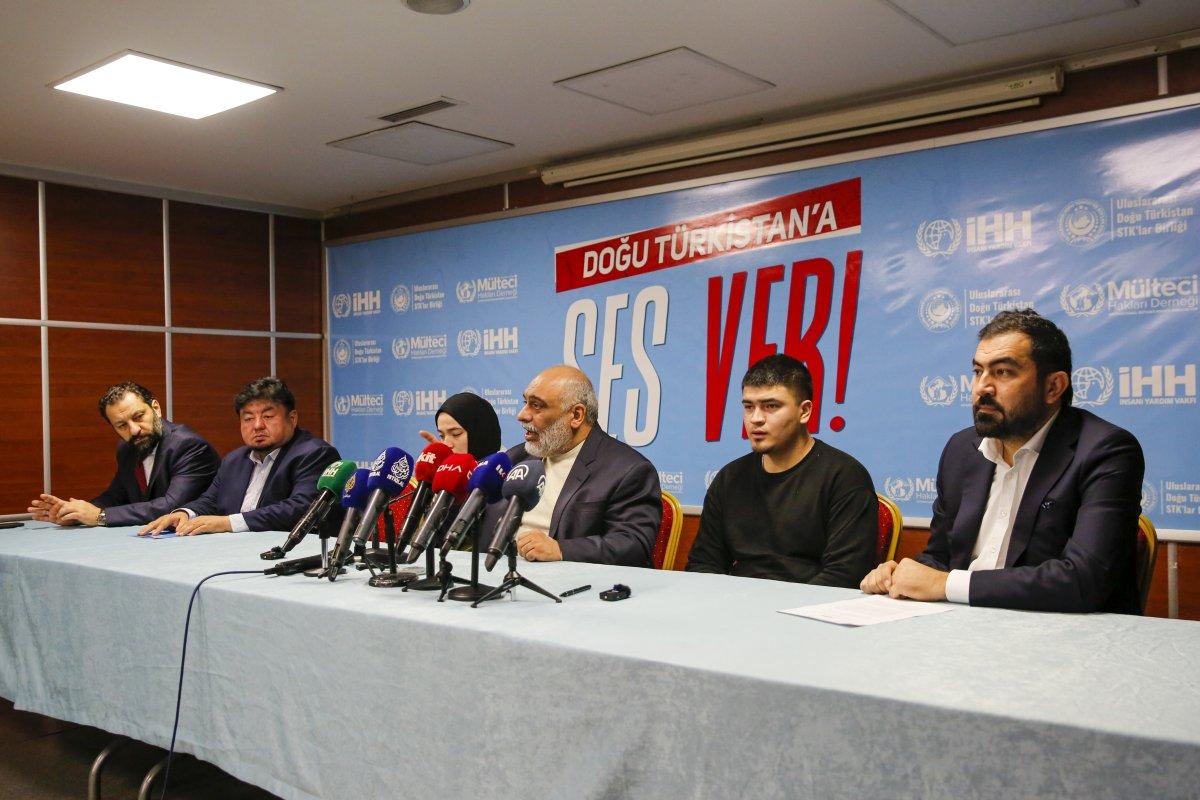 Urumçi’deki yangında hayatını kaybedenler için basın açıklaması yapıldı