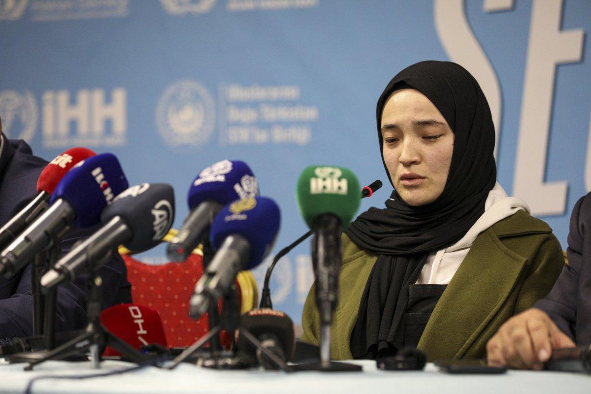 Urumçi’deki yangında hayatını kaybedenler için basın açıklaması yapıldı