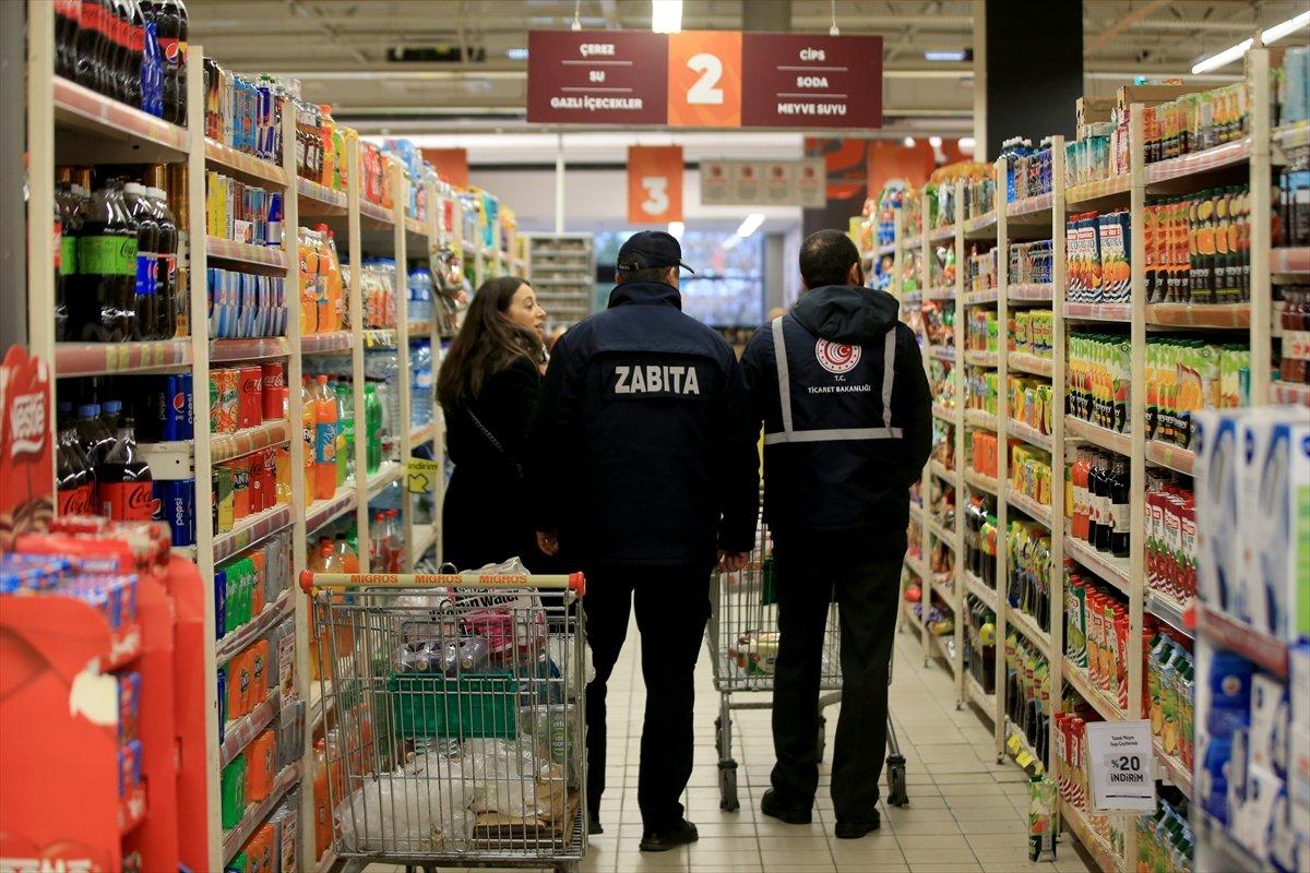 Trakya'da marketlerde fahiş fiyat denetimi yapıldı