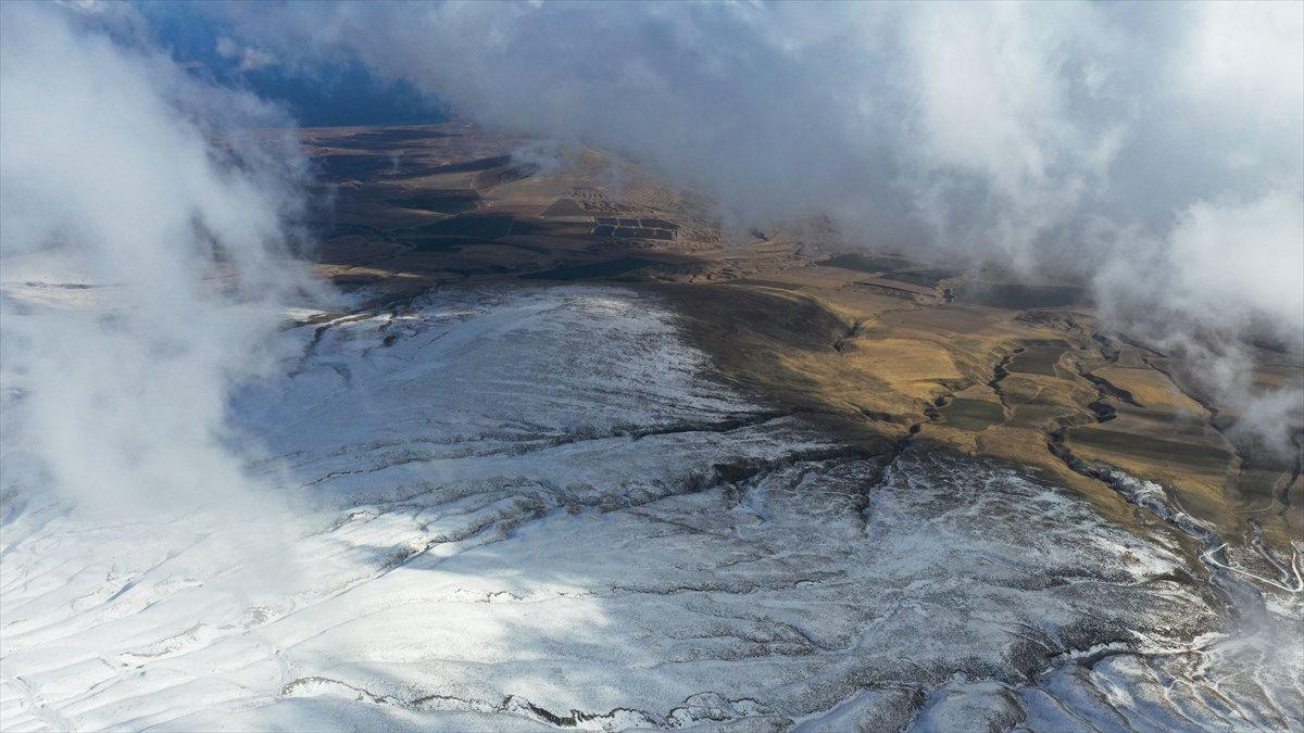 Nemrut Krater Gölü'nden kartpostallık manzaralar