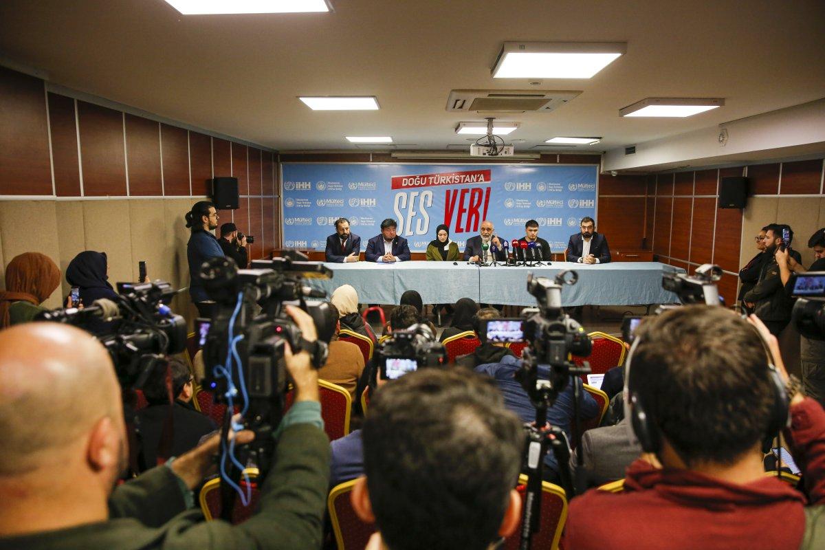 Urumçi’deki yangında hayatını kaybedenler için basın açıklaması yapıldı