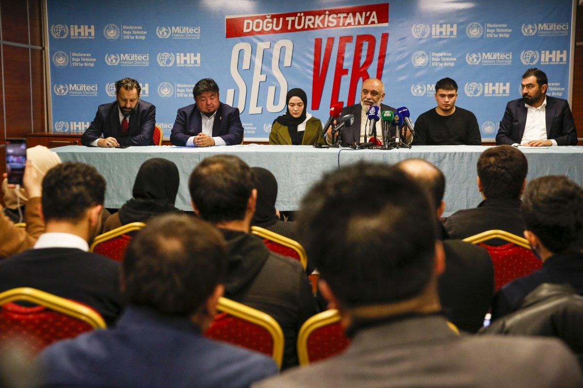 Urumçi’deki yangında hayatını kaybedenler için basın açıklaması yapıldı