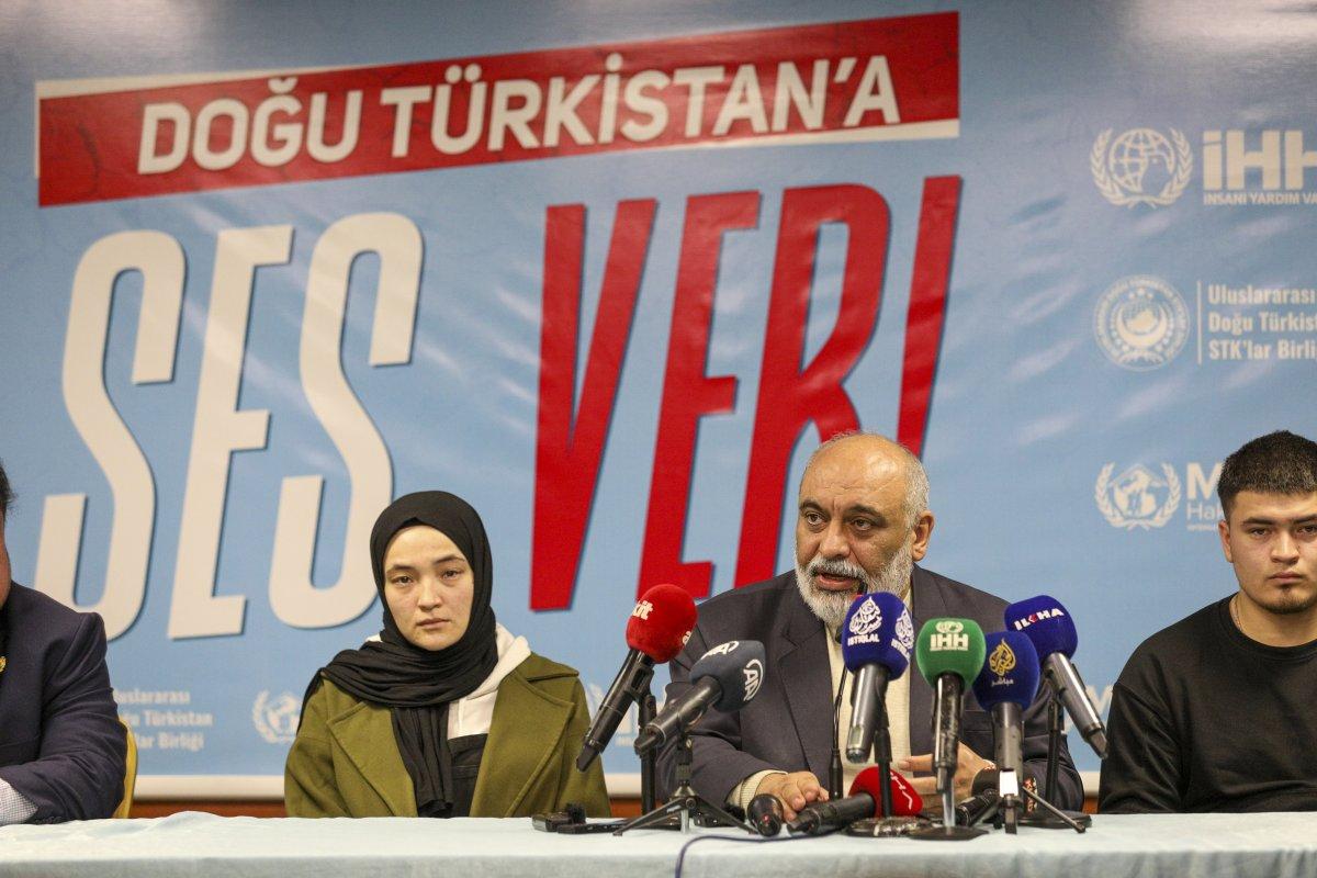 Urumçi’deki yangında hayatını kaybedenler için basın açıklaması yapıldı