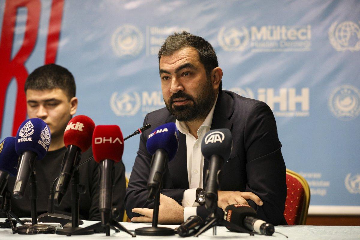 Urumçi’deki yangında hayatını kaybedenler için basın açıklaması yapıldı