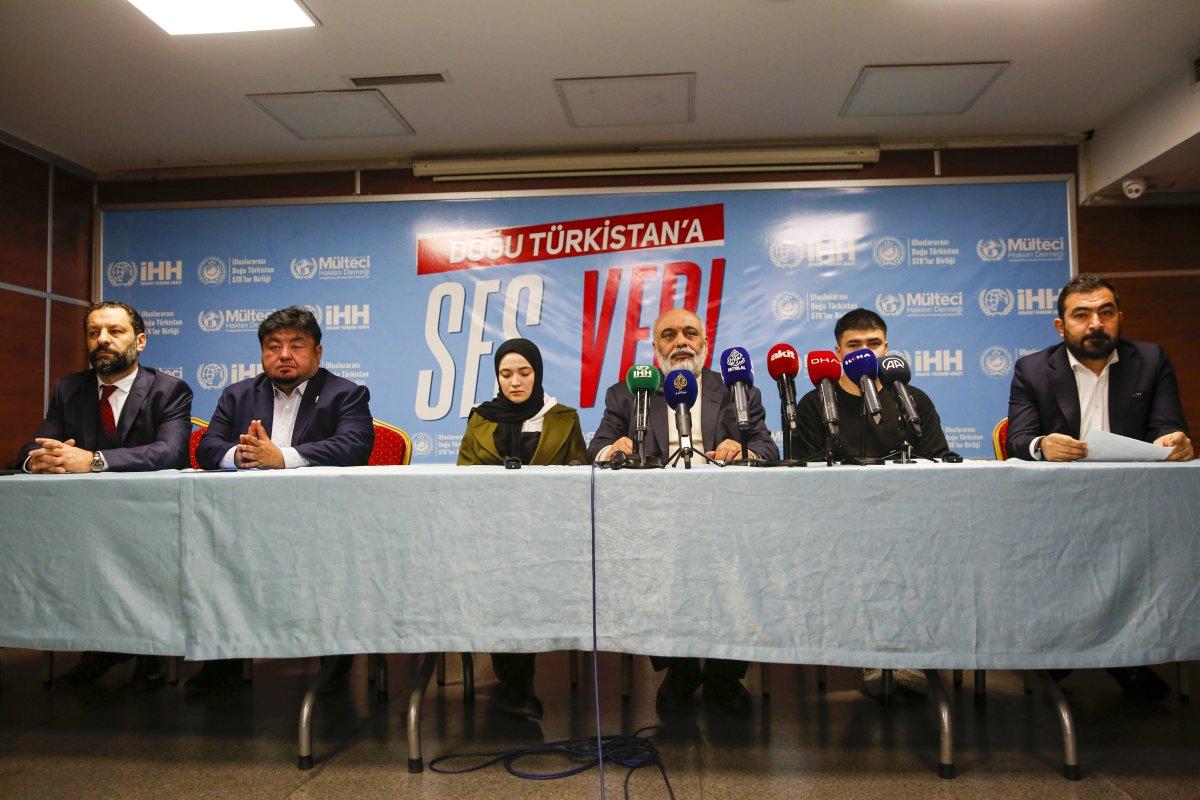 Urumçi’deki yangında hayatını kaybedenler için basın açıklaması yapıldı