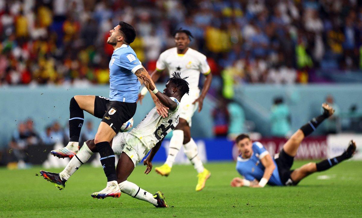 Uruguay, Gana'yı yenmesine rağmen elendi