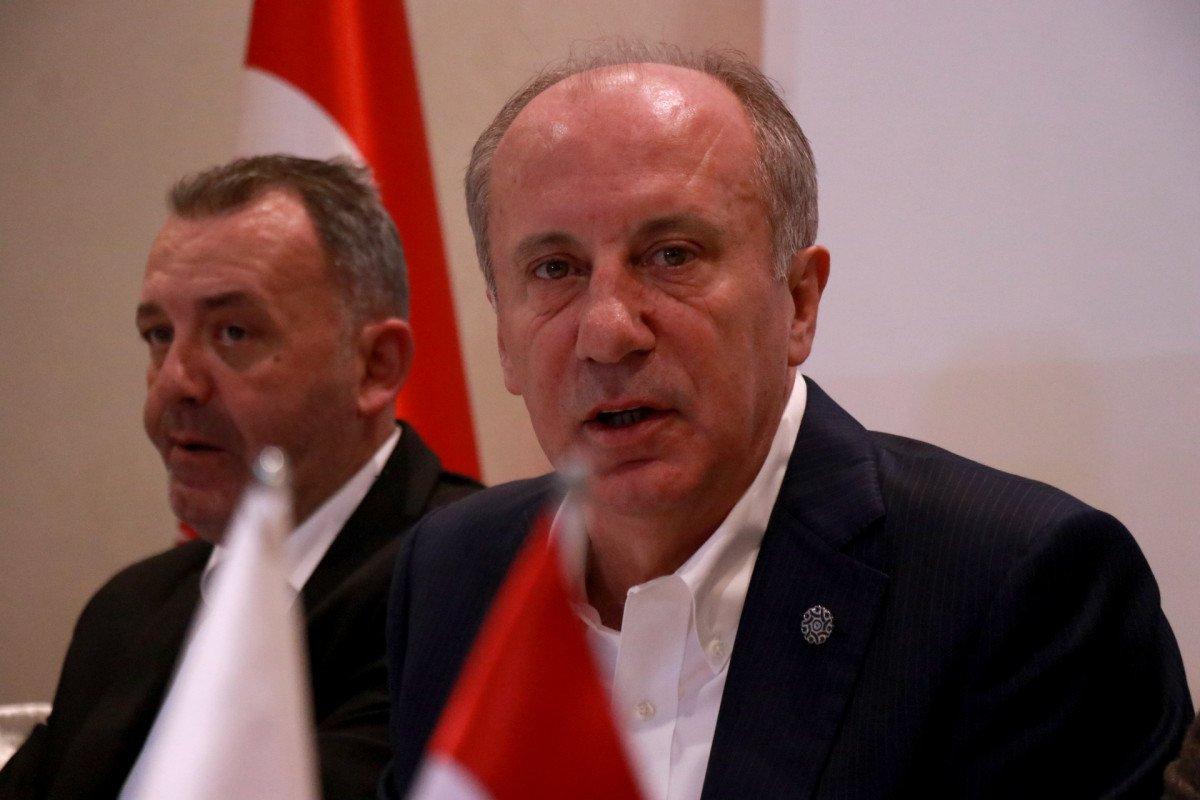 Muharrem İnce: Esad'a mektup yazdım ama benimle görüşmedi