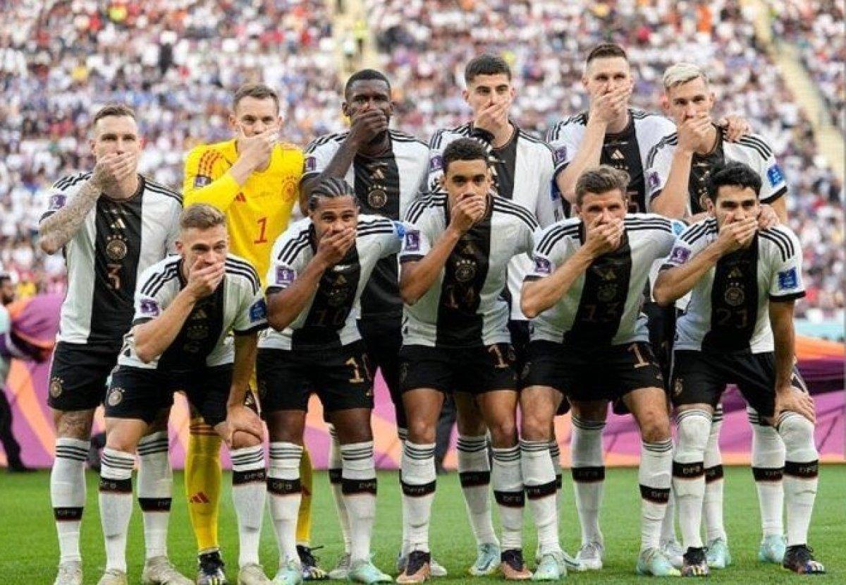 Almanya elenince akıllara LGBT eylemi geldi