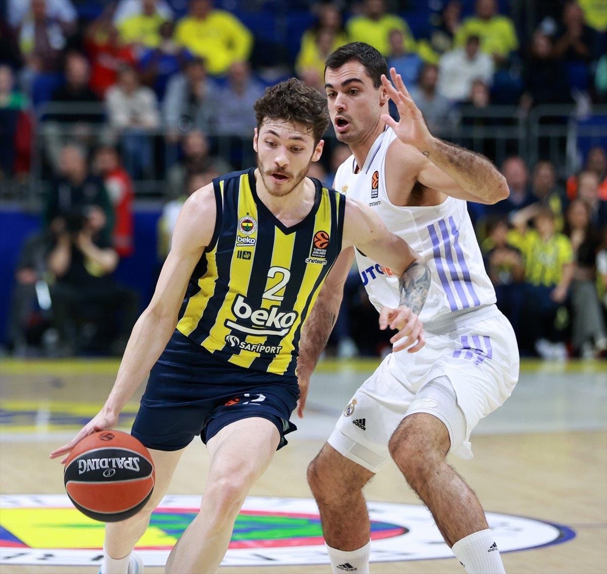 Fenerbahçe'nin EuroLeague'de serisini Real Madrid bozdu