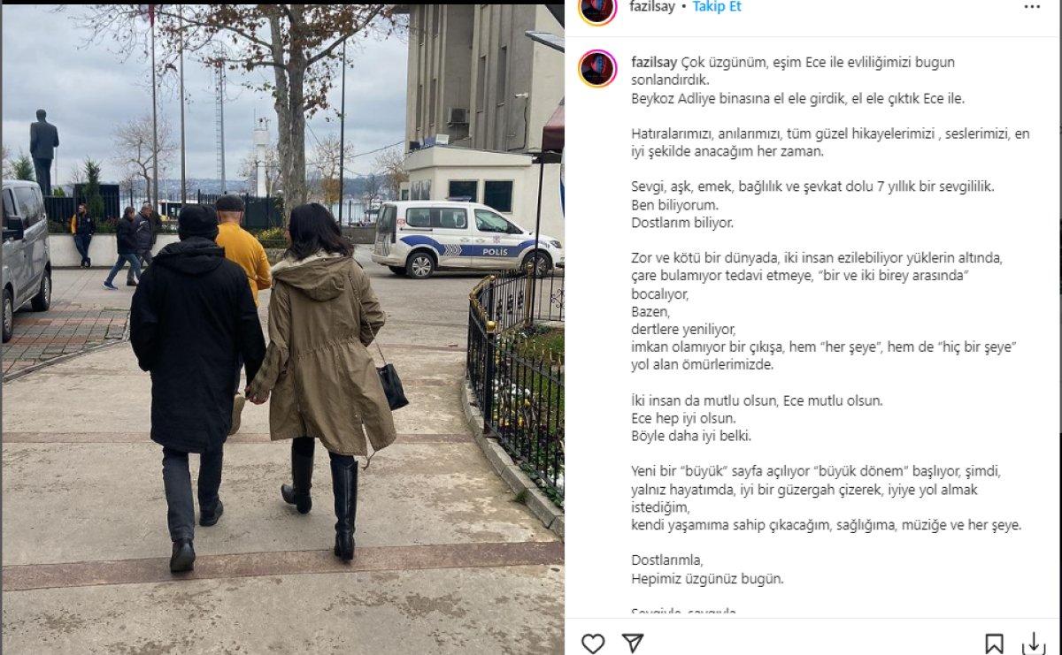 Tuğba Ekinci'den Fazıl Say'a: Alırım seni