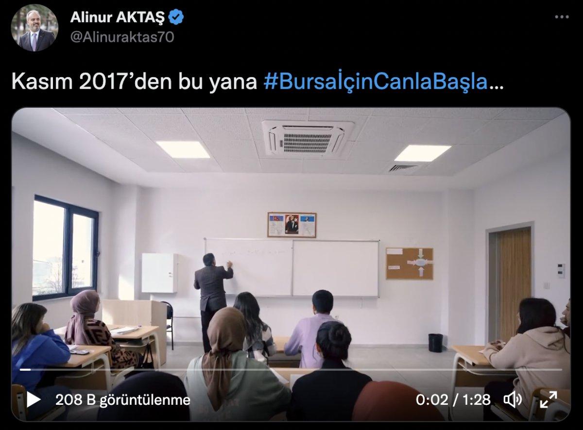 Tek nefeste 81 il saydı Bursa'daki icraatları sayamadı