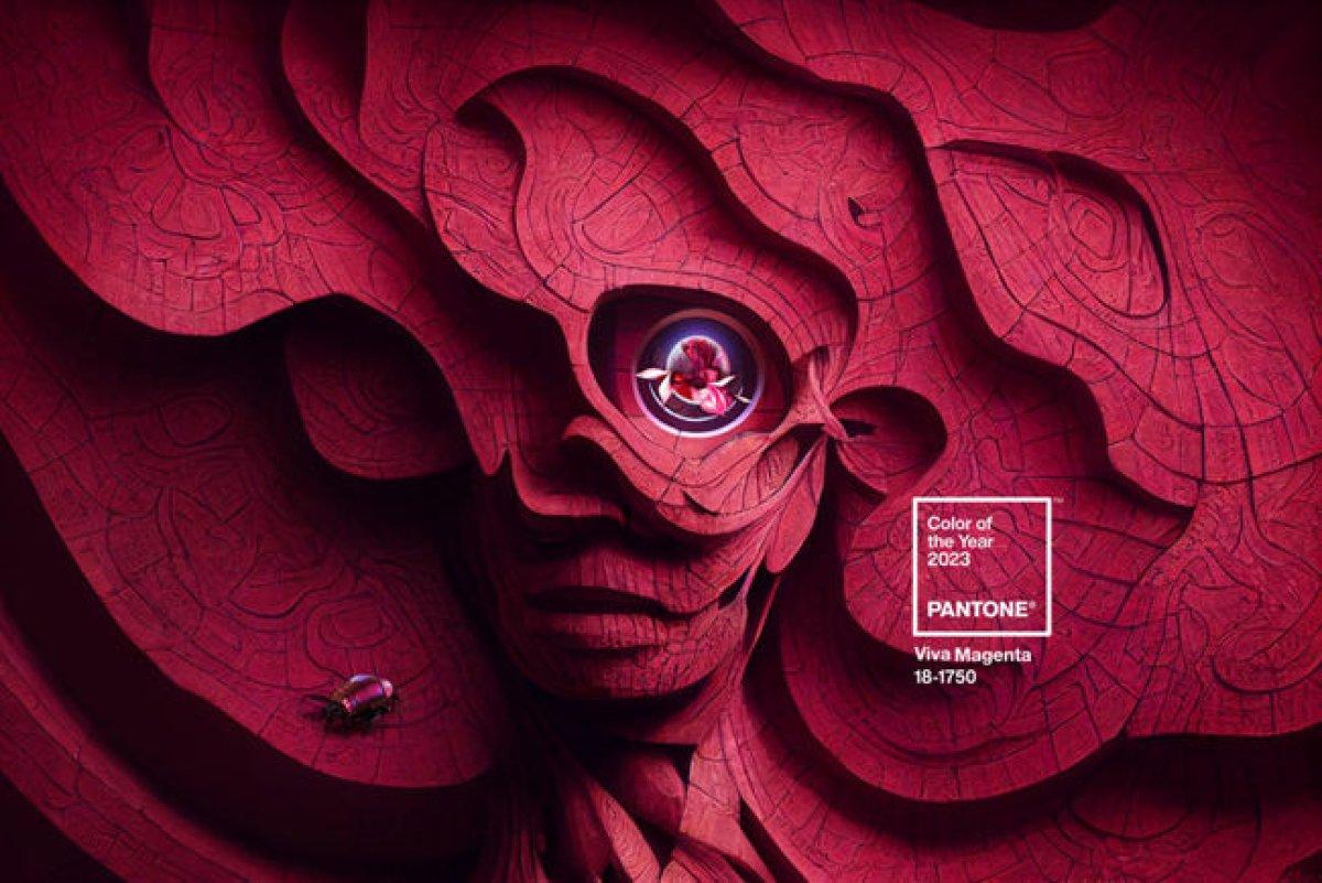 2023 rengini belli etti! Pantone VIVA MAGENTA nasıl bir renk?