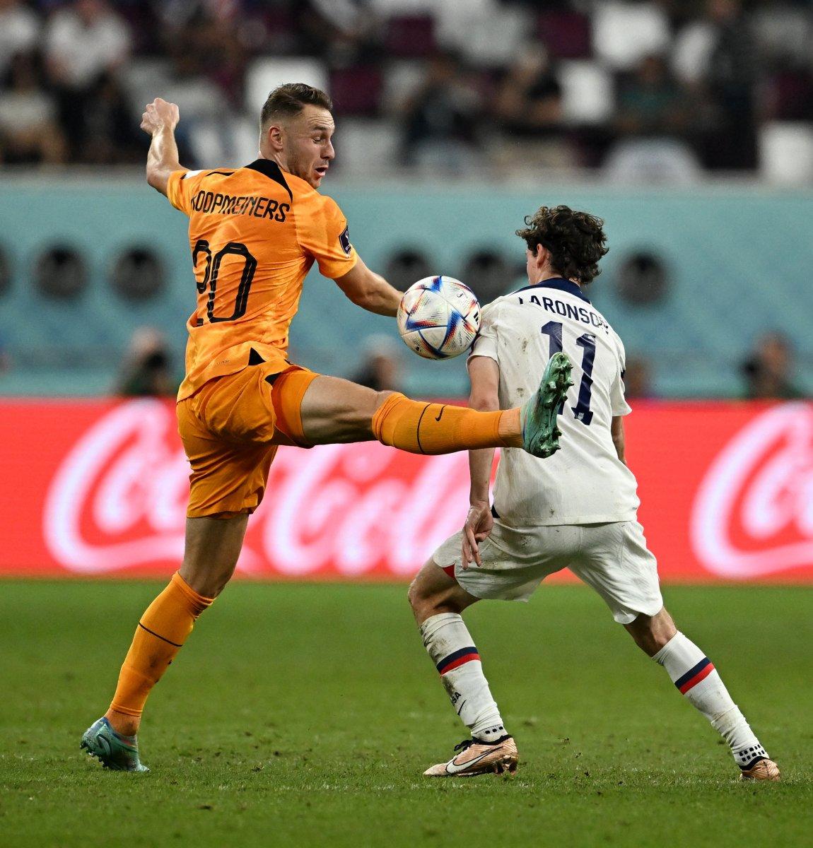 Hollanda, ABD'yi yenerek çeyrek finale kaldı