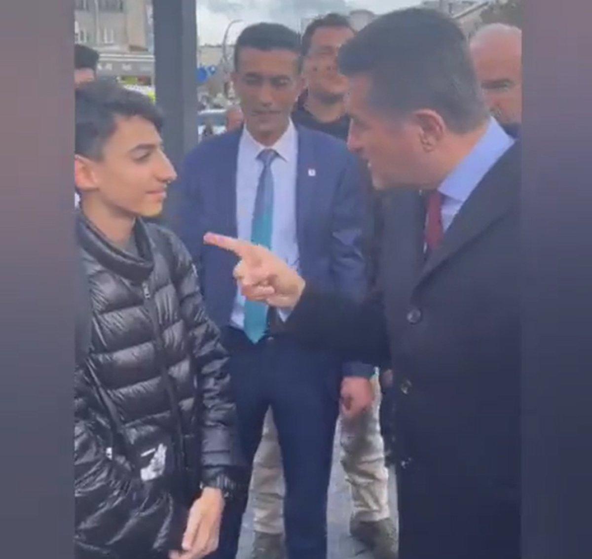 Mustafa Sarıgül gence attığı tokadın ayarını tutturamadı