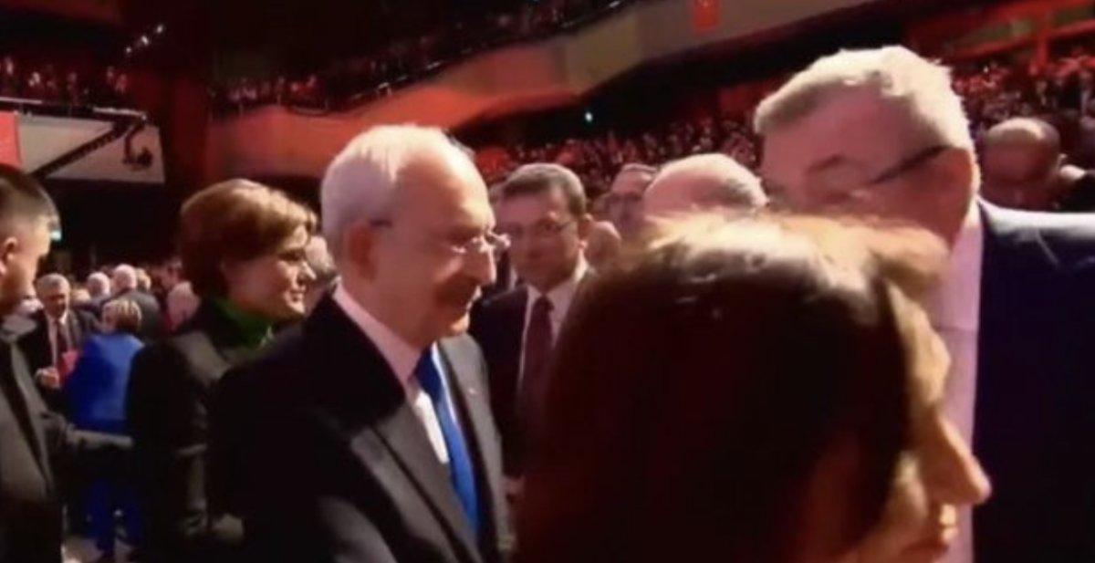 Canan Kaftancıoğlu ile Ekrem İmamoğlu tokalaşmadı