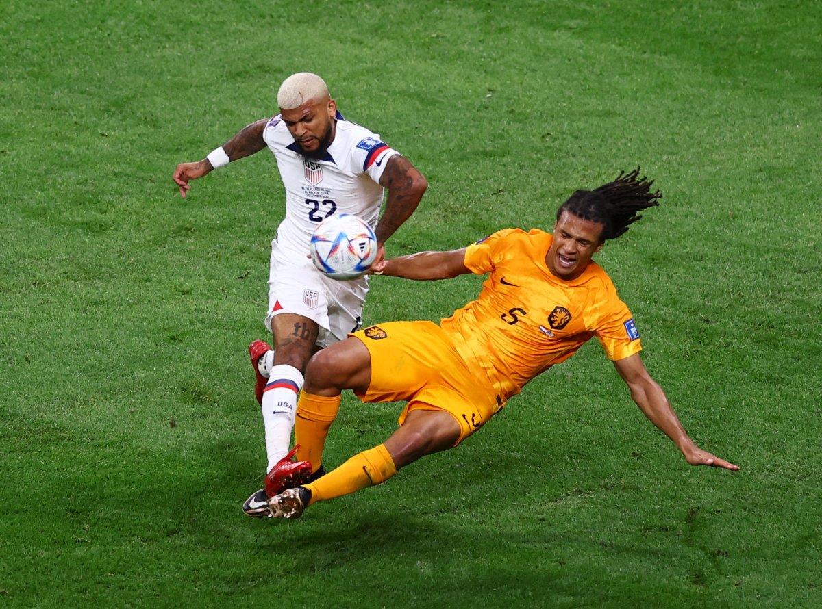 Hollanda, ABD'yi yenerek çeyrek finale kaldı