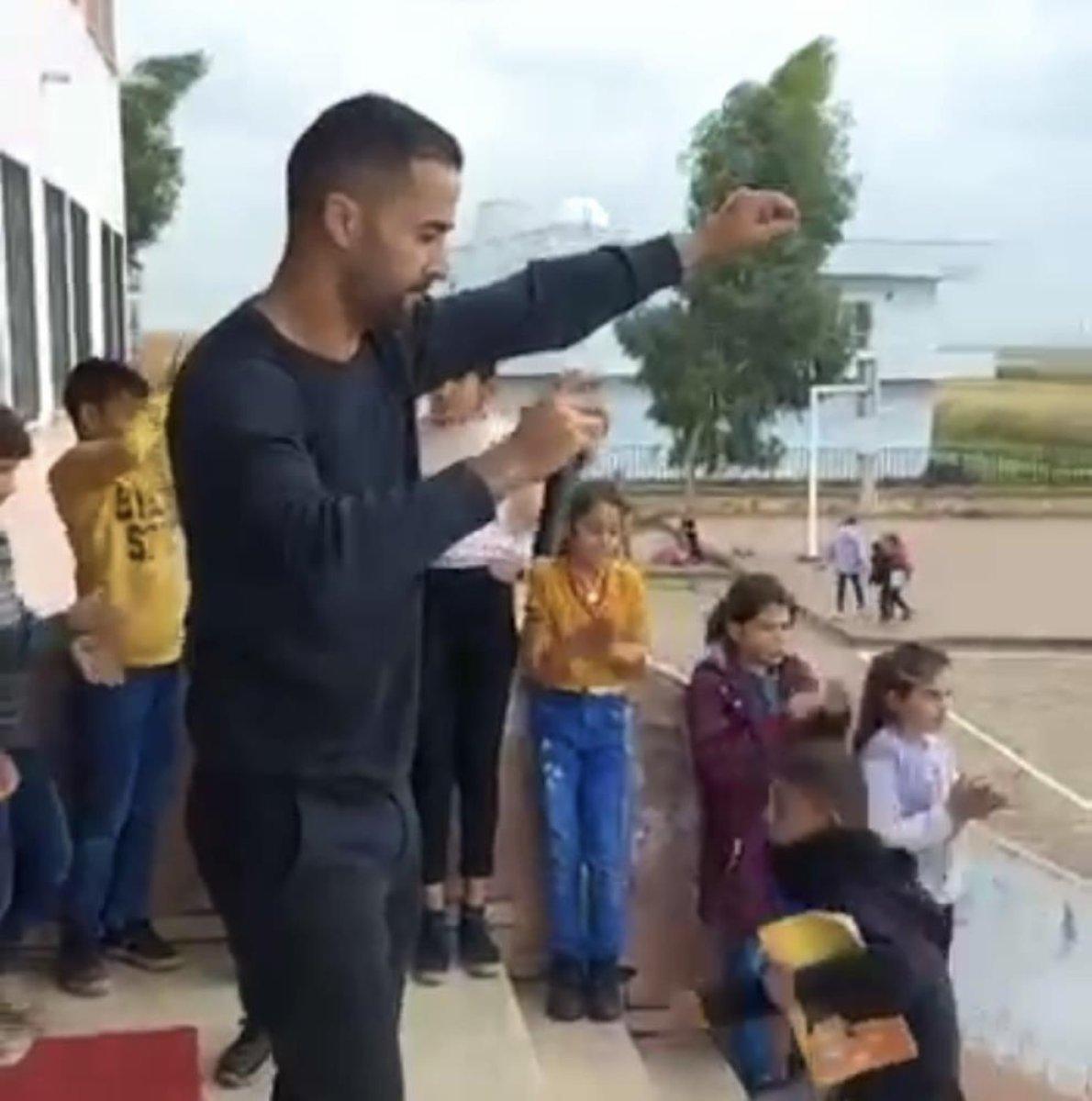 Mardin'de okul müdürü öğrencilerinin isteğini kırmadı