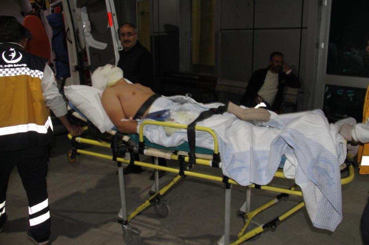 Konya’da LPG’li araç tamiratı sırasında patlama 