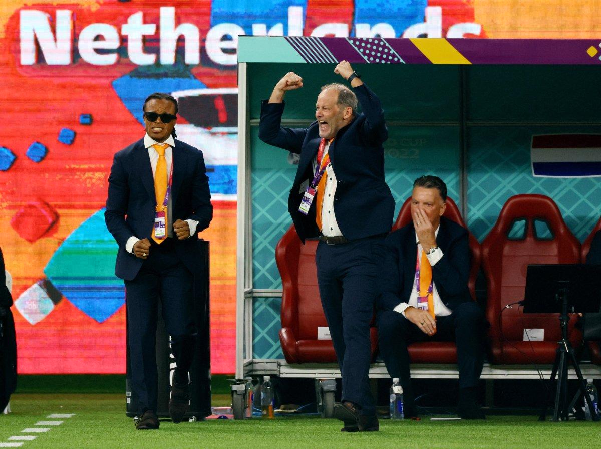 Daley Blind, gol sevincini babasıyla paylaştı