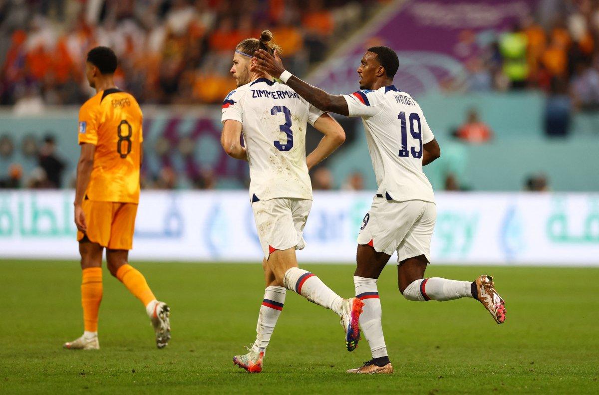 Hollanda, ABD'yi yenerek çeyrek finale kaldı