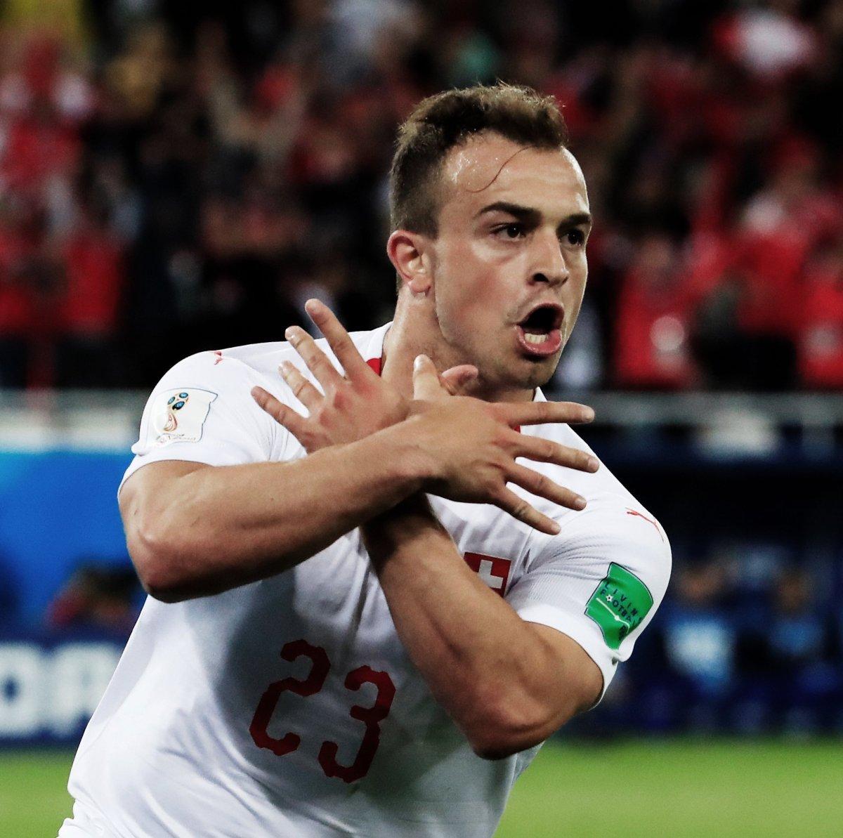 Kosova'da İsviçre'nin Sırbistan'ı mağlup etmesi kutlandı