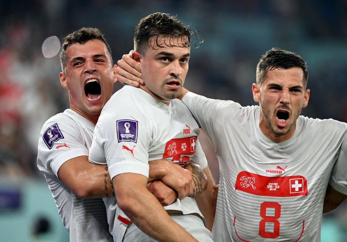 Kosova'da İsviçre'nin Sırbistan'ı mağlup etmesi kutlandı