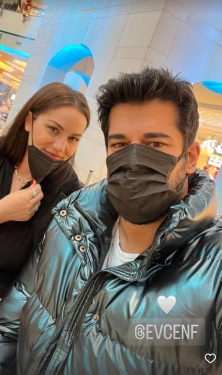 Burak Özçivit'ten Fahriye Evcen paylaşımı