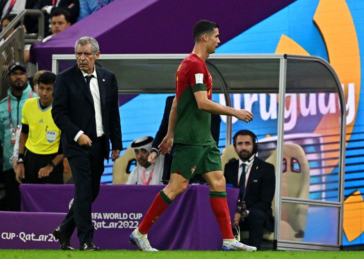 Fernando Santos: Ronaldo'yla transferi hakkında konuşmadım